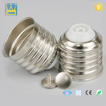 ROHS Certified Lamp Base Cap E27 Manufacturer
