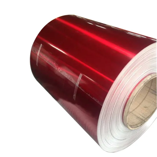 Lanren colored aluminum rolls 3003 3004 colour coated aluminum coil