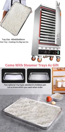 Electric Steamers for Commercial Dim Sum and Buns