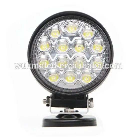 4.5" 42W Round LED Work Light Spot Flood OFFROAD Lamp SUV Truck 4WD ATV