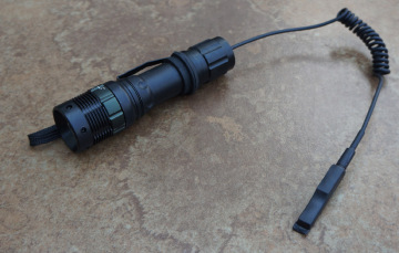 180 Lumens Dimmer Zoom Pressure Switch Hunting Flashlight