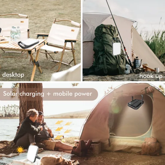 2024 Outdoor Solar Charging Camping Light: Large Capacity & Ultra Long Endurance