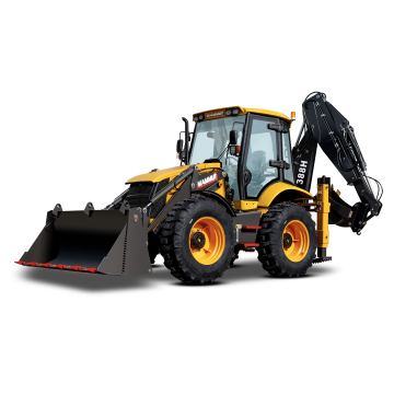 Direct Manufacturer Sale: 4x4 50HP Compact Tractor with Loader and Backhoe - 338H Series