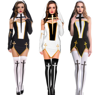 Offits sexywomen Sexy Bad Habit Nun Costume