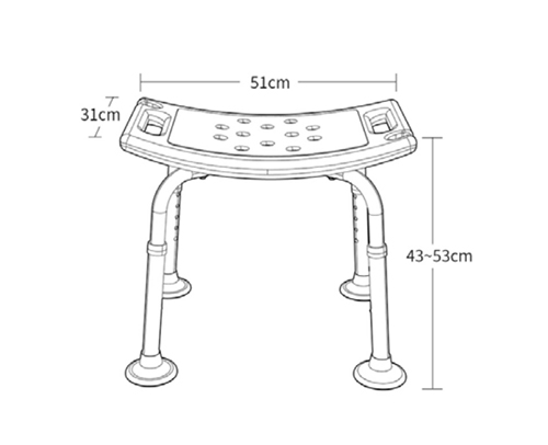 Shower Chair Seat Bench 12 Jpg