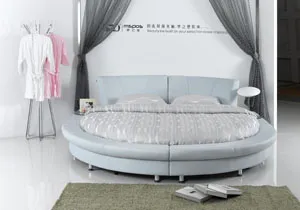 Modern round bed
