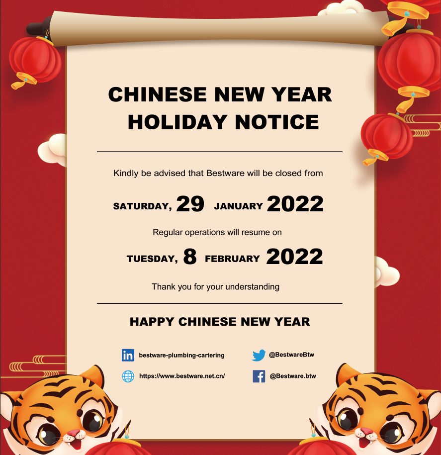 2022 Chinese New Year By Bestware