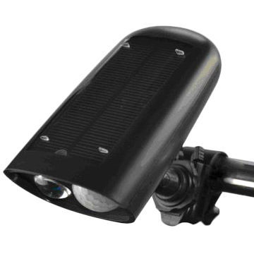 Solar motion sensor light