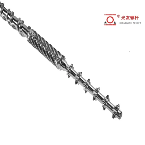 ISO Certified Bimetallic Wear Resistant Injection Molding Machine Screw at Barrel