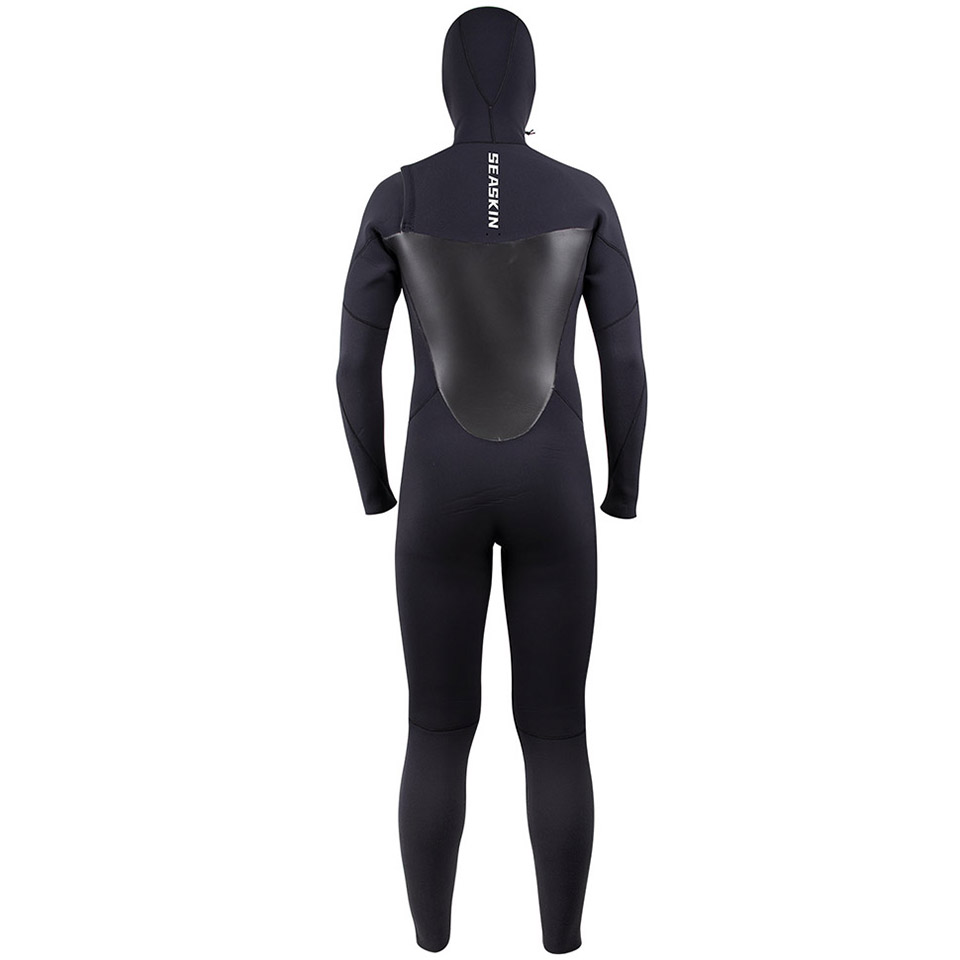 Seaskin Design Men Hooded Wetsuit 5/4mm untuk melayari