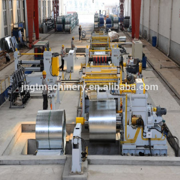 Coiled Steel Uncoiling Slitting Recoiling Line