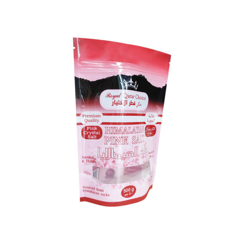 custom printing zipper recycling bath salt packaging