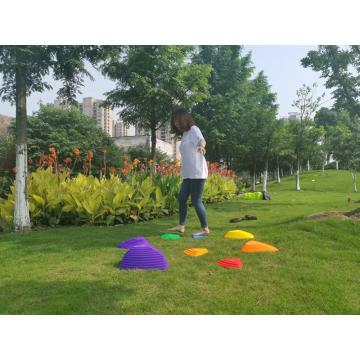 Children Jumping Pads Stones