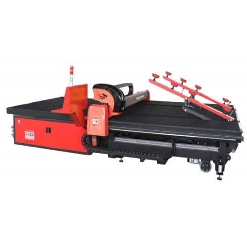 Straight shaped cutting machine