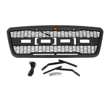 Black Front Bumper Grille for Ford F150 2004-2008 - Factory Price