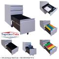 Office Furniture Movable Cabinets 3 drawer steel pedestal mobile movable cabinet Factory