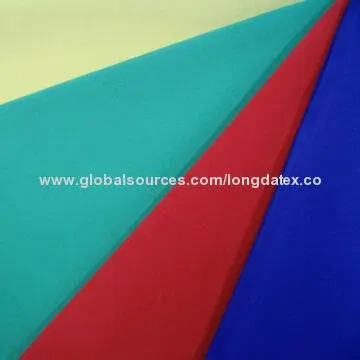 Moisture-absorbent fabric, 75*150D/142*78 construction, weighs 98gsm, 58-inch width