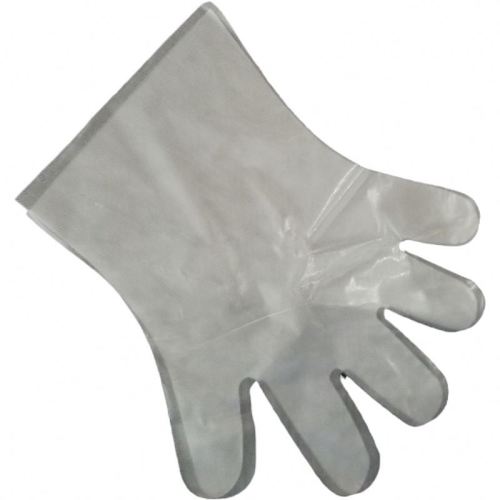 Best Quality   CPE Disposabal Black Gloves