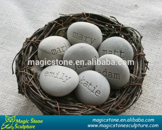 pebbles carving craft for Christmas