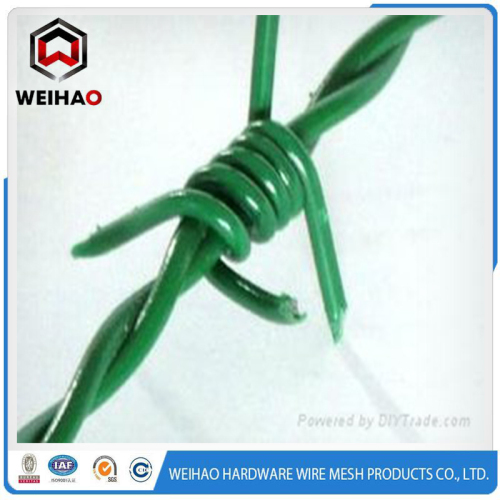 High tensile PVC barbed wire