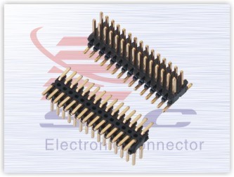 Dongguan SanLing Connector 0.8mm Dual Row SMT Type Pin Header /.