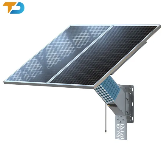Powerful TecDeft IP Camera: 8MP 4K Mini Solar Panel Kit with 160W Rechargeable Li-Ion Battery and POE for 12V/24V DC Solar Energy System for CCTV Security