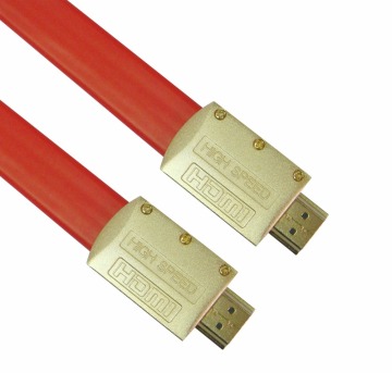 premium quality zinc alloy body high density high speed HDMI cable version 2