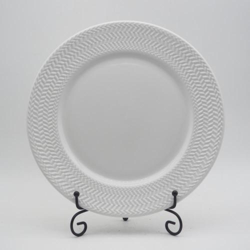 Elegance Fine Porzellan Dinner Set, Set Dinner 16 PCs, französisches Luxus -Porzellan -Abendessen