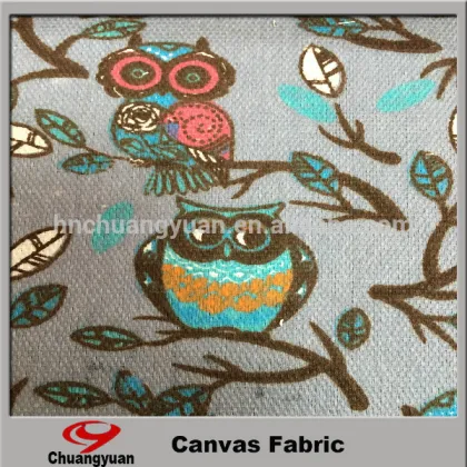 Oeko-Tex canvas fabric/cotton blend fabric colorful in lot of stocks