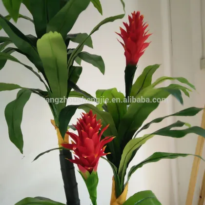 three pole lucky strike flower artificial plant flower