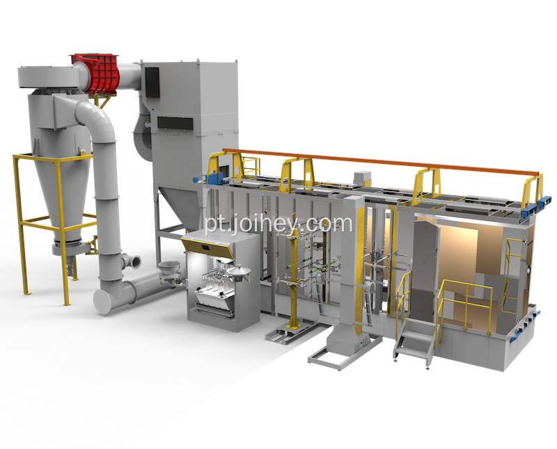 Cabine de revestimento em pó MDF