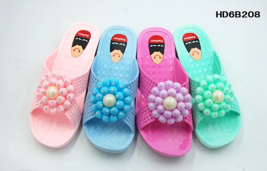 New Style slide lady PCU branded slippers