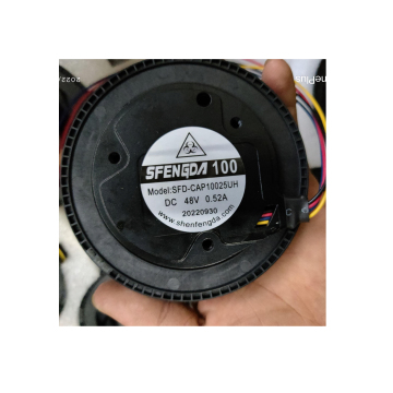 Search Engine Title: SFD-CAP10025UH 48VDC 9W Fan - 100x25mm Round DC Fan with Tach/PWM, IP54, 71.7CFM