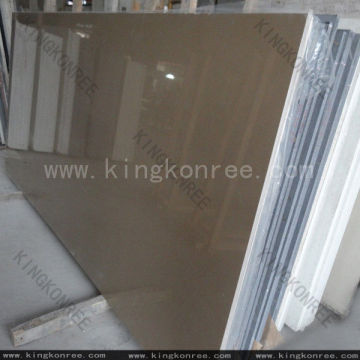 Wholesale Dark Brown Quartz Slabs Stone For Floor Tiles And Countertop With 15mm Thick