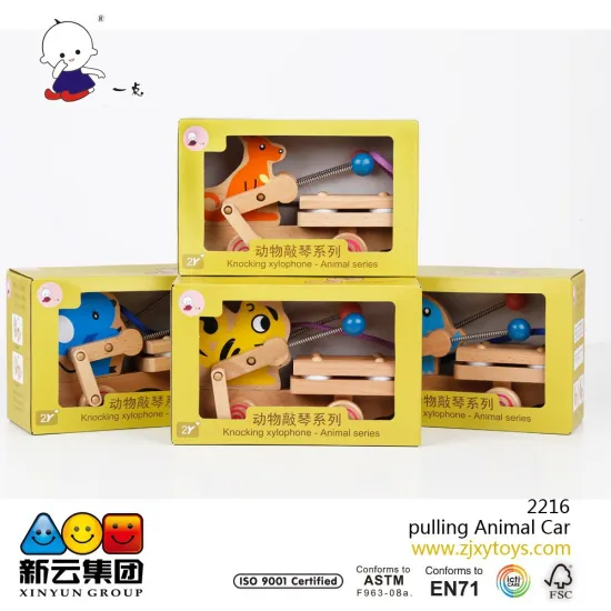pulling Animal Car with Xylophone 2015 new toys