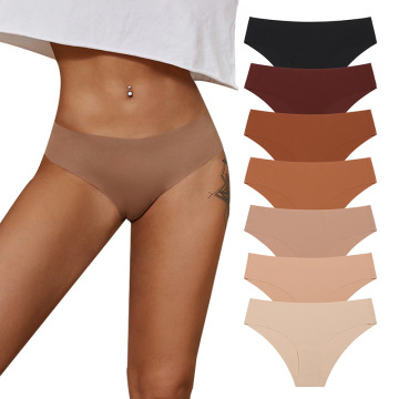 Wholesale Ice Silk Women's Underwear: Seamless Panties for Pregnant Women in Multiple Colors