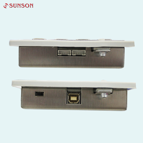 Dispositivo pin pad con tastiera di crittografia IP65 in acciaio inossidabile