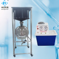 Lab vacuum filter with vacuum pump