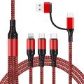 5-in-1 multi USB-oplaadkabel voor mobiele telefoon