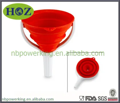 silicone expandable funnel, Collapsible silicone Funnel, silicone funnel