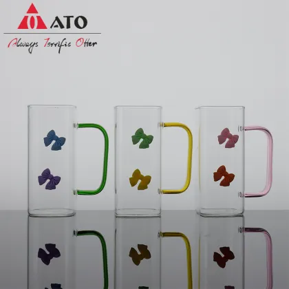 Girl's Water Straw Cup Wind Glass Cup