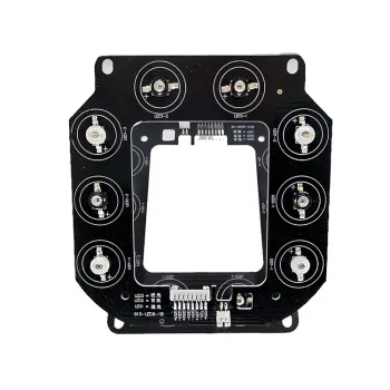 Rohs Certified 3W LED Module with 760nm IR LED for Monitoring Fill Light PCBA Board