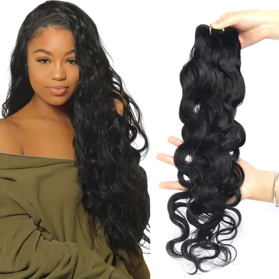 Cheap Soft Smooth natural wave artificial hair, No tangle no shedding 100 human hair vendors virgin