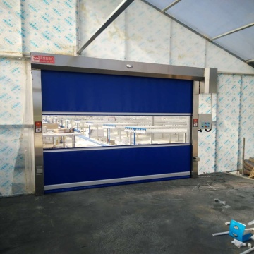 Hong fa Doors with PVC Curtain