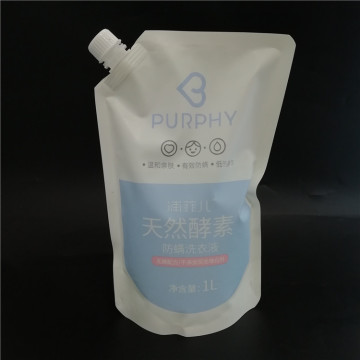 Standout Spout Pouch Liquid Packaging