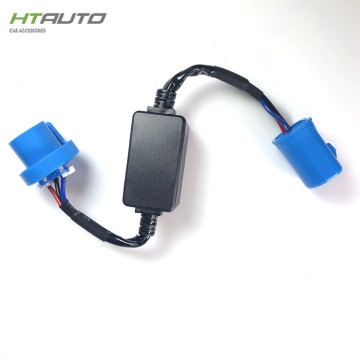 Filo del cablaggio decodificatore Canbus a LED HTAUTO per H3, H7, H8, H11, 9005, 9006, 880