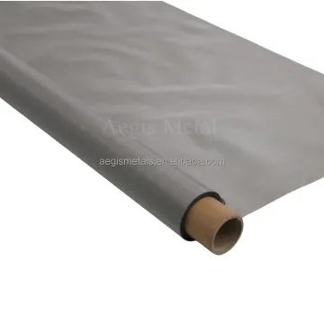 High Purity 99.95% Zirconium Mesh Screen Gauze (Zr Mesh) 80-60 Mesh
