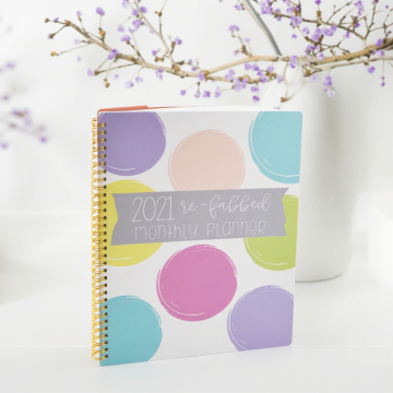 Premium Full-Color Hardcover Planner Notebook - Custom Weekly & Daily Pages