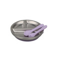 Baby Suction Plate with Self-Feeding Spoon Fork