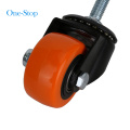 Polyurethane Rubber Transparent Pulley Custom Caster